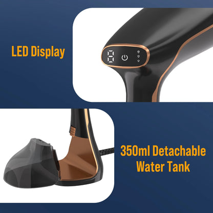 Steamer for Clothes 1200W,  Portable Clothes Steamer for Home, Travel, 320Ml Water Tank