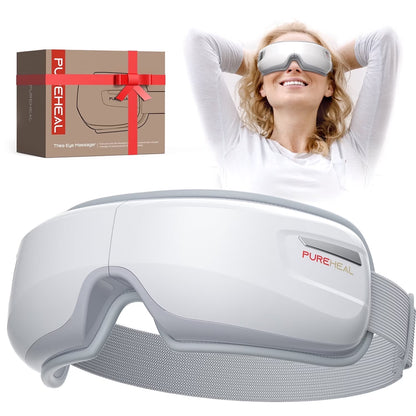 Heated Eye Massager with Air Compression, Eye Mask for Relax, Reduce Strain