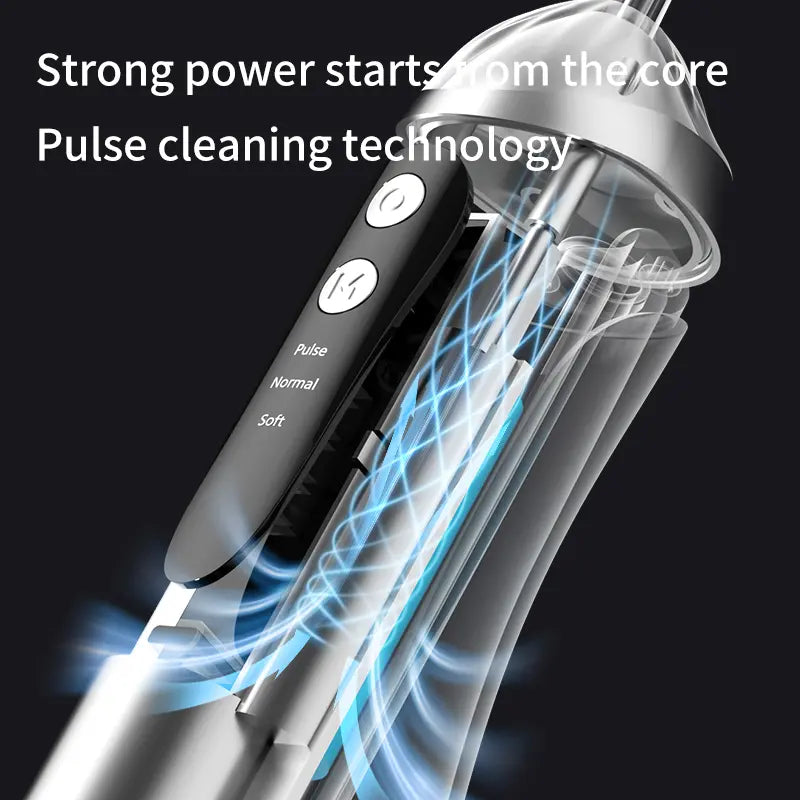 Elevate Your Oral Care with the DILIEN Cordless Portable Dental Water Flosser - Rechargeable Irrigator for Optimal Gum Health and Brilliant Teeth Whitening