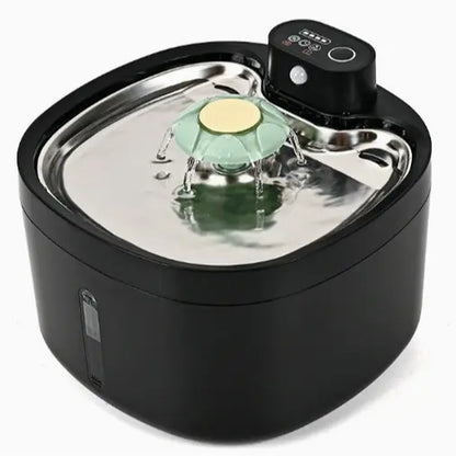 Automatic Pet Water Feeder, 2.6L Electric Pet Water Dispenser for Cats and Dogs, Modern Design, Easy to Use, Automatic Water Feeder