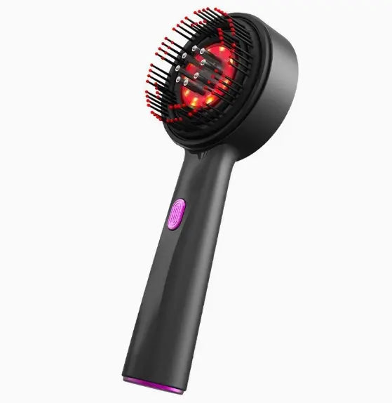 Revitalize Your Hair with the Electric Scalp Massager Comb - Portable Red & Near-Infrared Light Therapy Device for Ultimate Scalp Care and Hair Growth