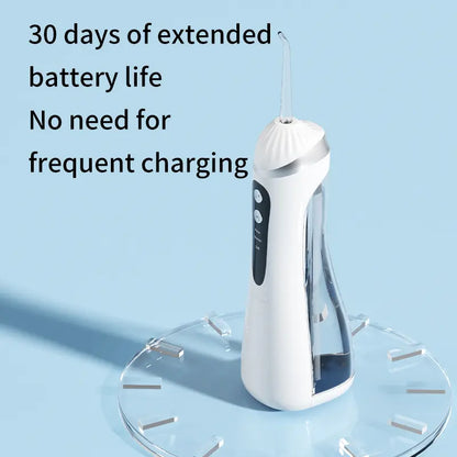 Elevate Your Oral Care with the DILIEN Cordless Portable Dental Water Flosser - Rechargeable Irrigator for Optimal Gum Health and Brilliant Teeth Whitening