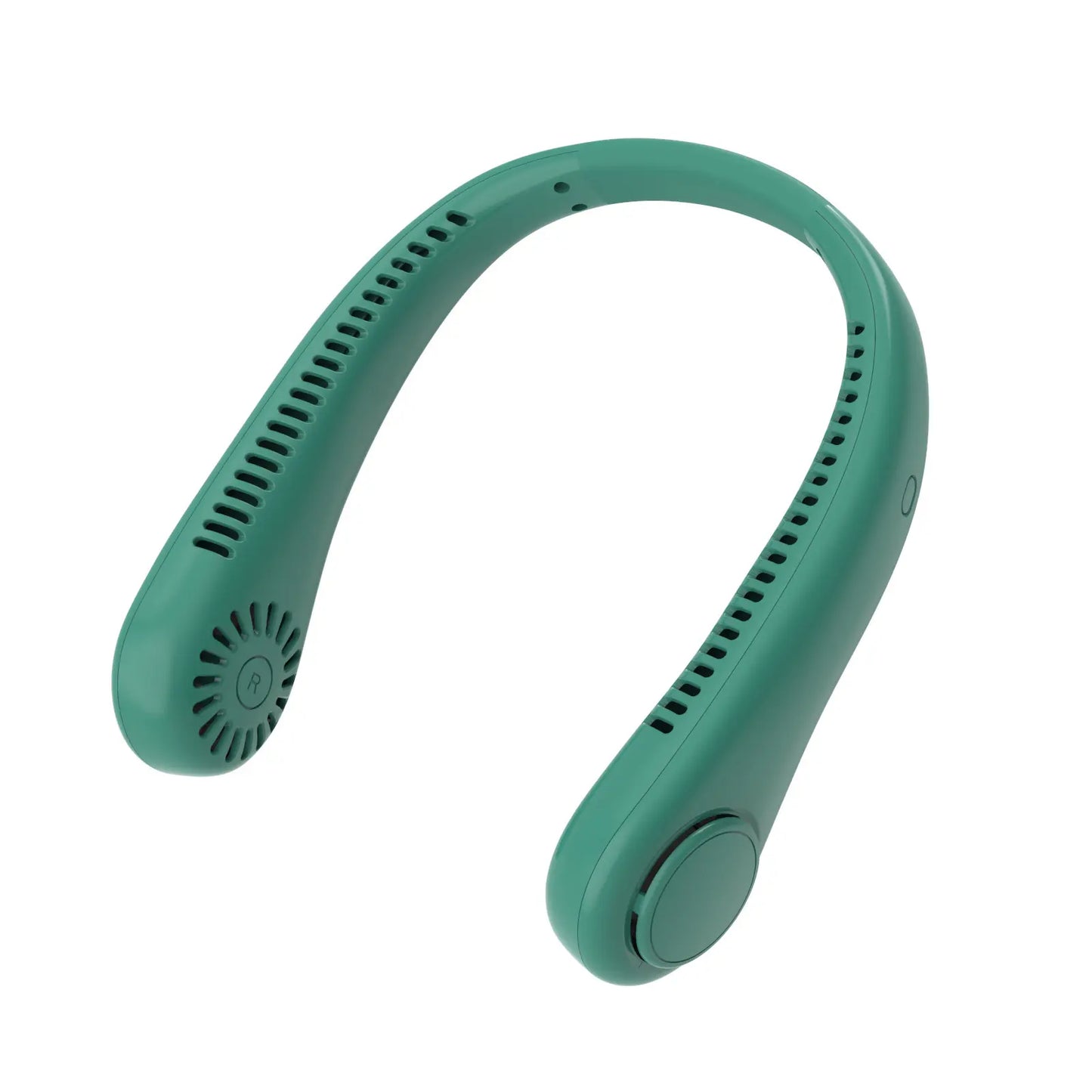 1/2 PCS Vaneless Hanging Neck Fan, Wearable Cooling Fan with 360 ° Air Outlet, Portable Hanging Neck Fan, Rechargeable Personal Cooling Fan, Suitable for Three Wind Speeds of Hot and Humid Weather