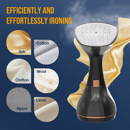 Steamer for Clothes 1200W,  Portable Clothes Steamer for Home, Travel, 320Ml Water Tank